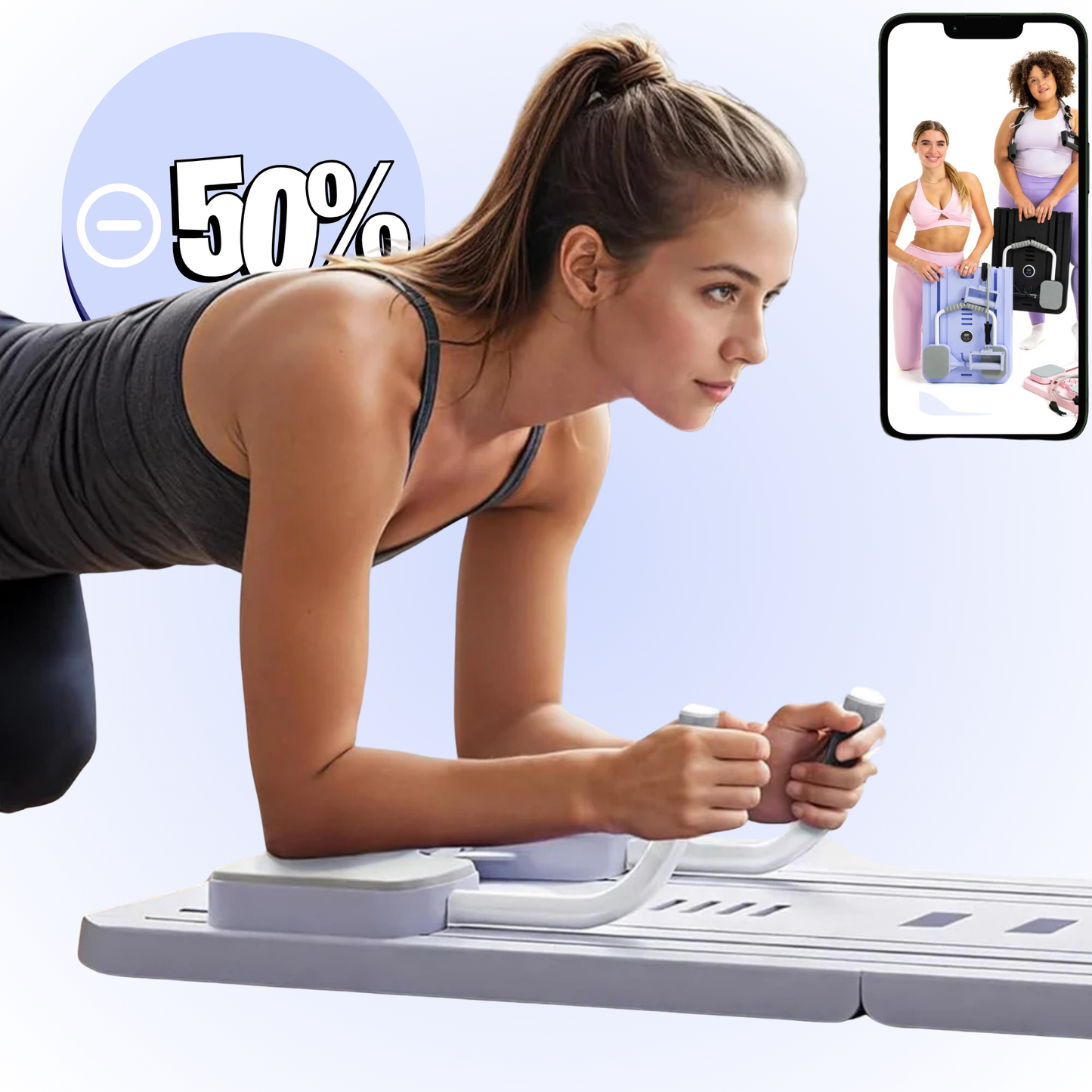 Reformer de Pilates plegable2