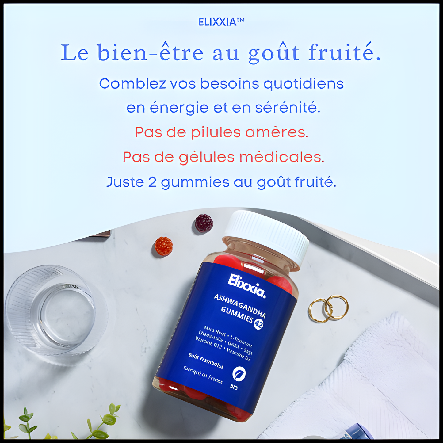 Gummies Ashwagandha - 8 en 1