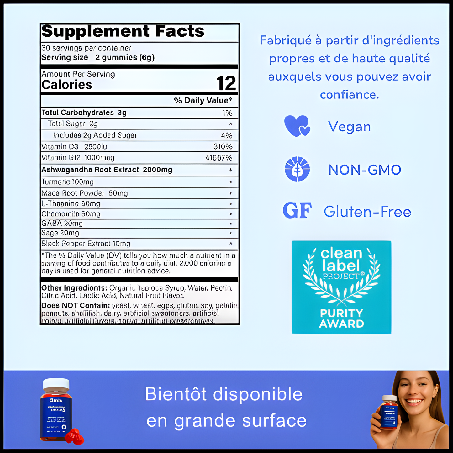 Gummies Ashwagandha - 8 en 1